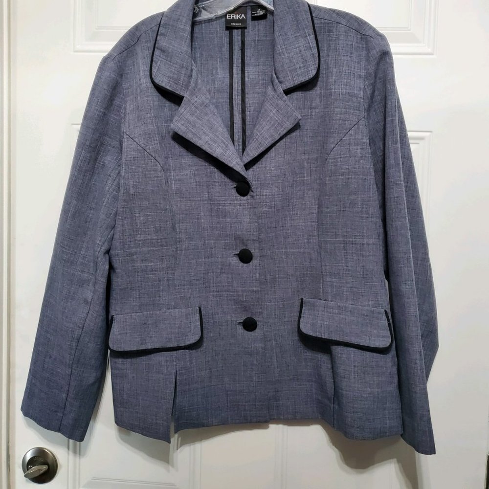 Erika Gray Blazer size 14
